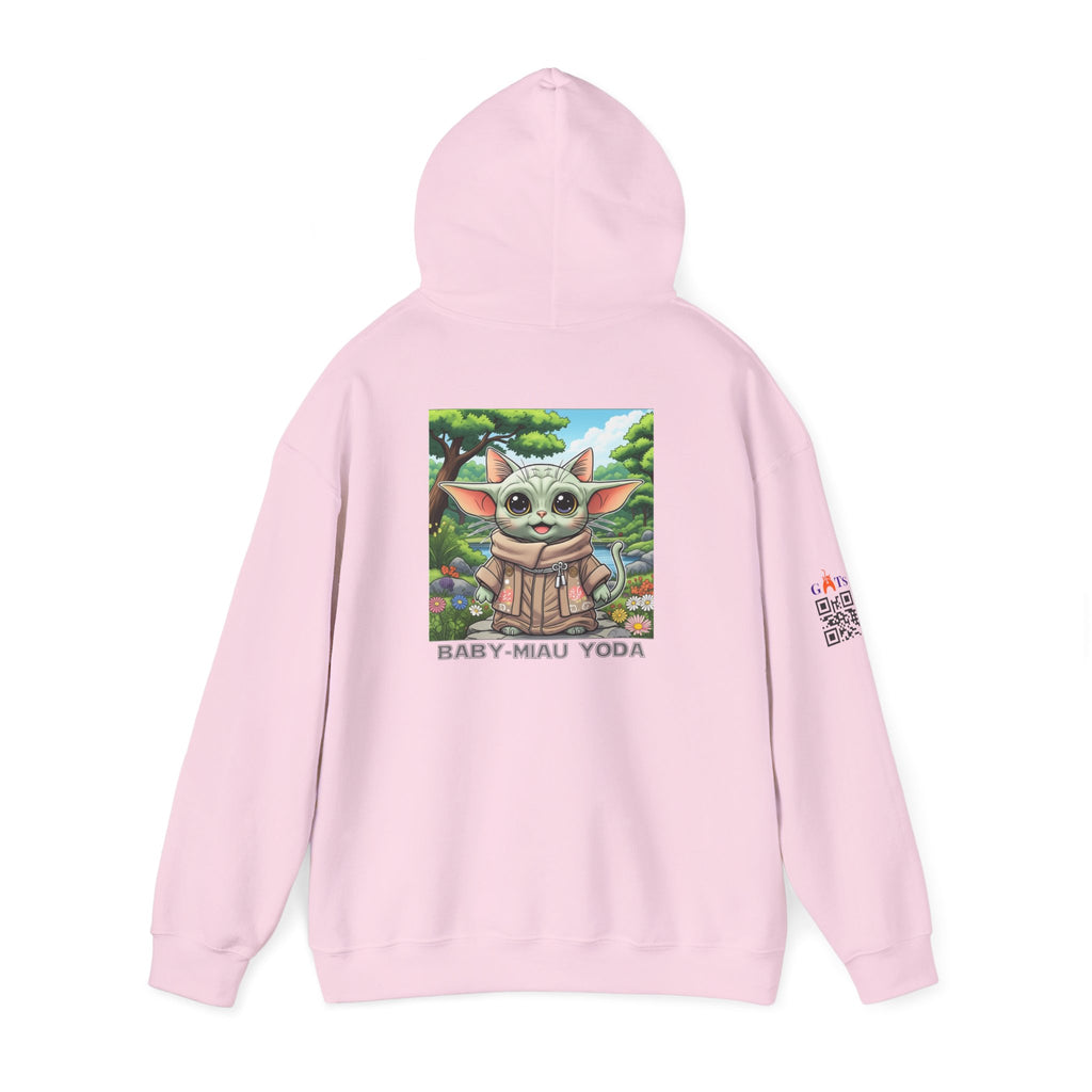 Hoodie Baby Miau Yoda – El poder del ronroneo interior