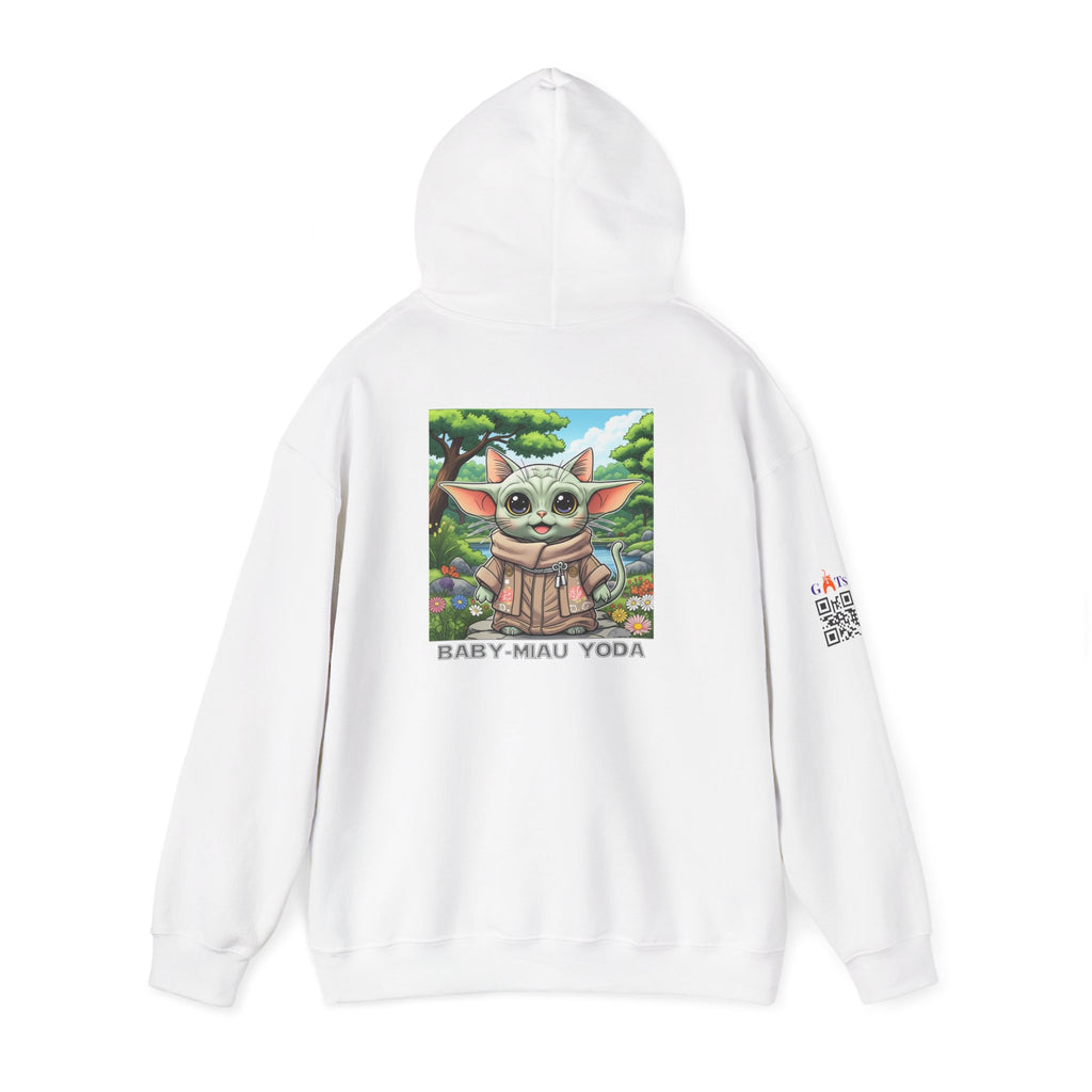 Hoodie Baby Miau Yoda – El poder del ronroneo interior