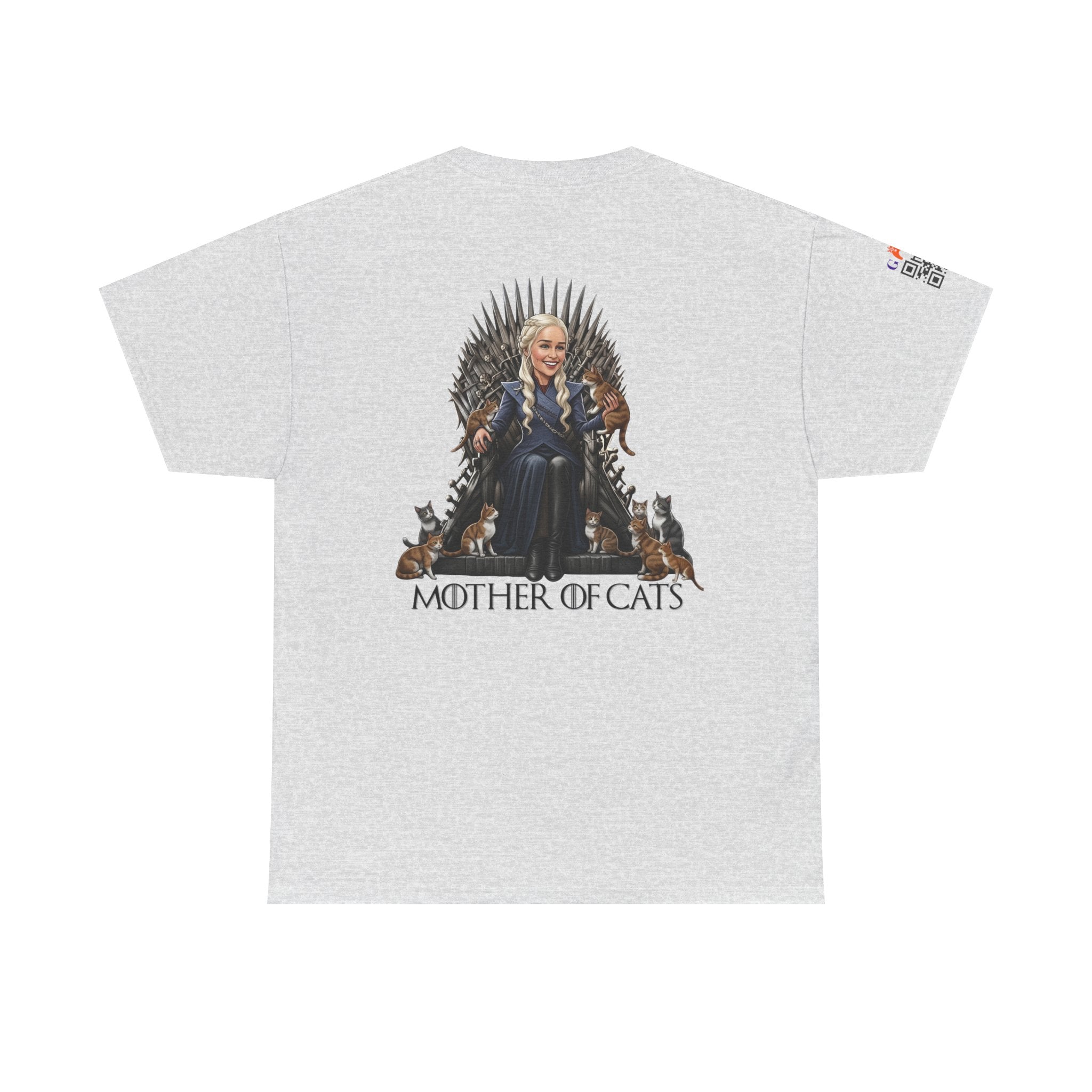 Polera The Mother of Cats – Reina del trono de pelos