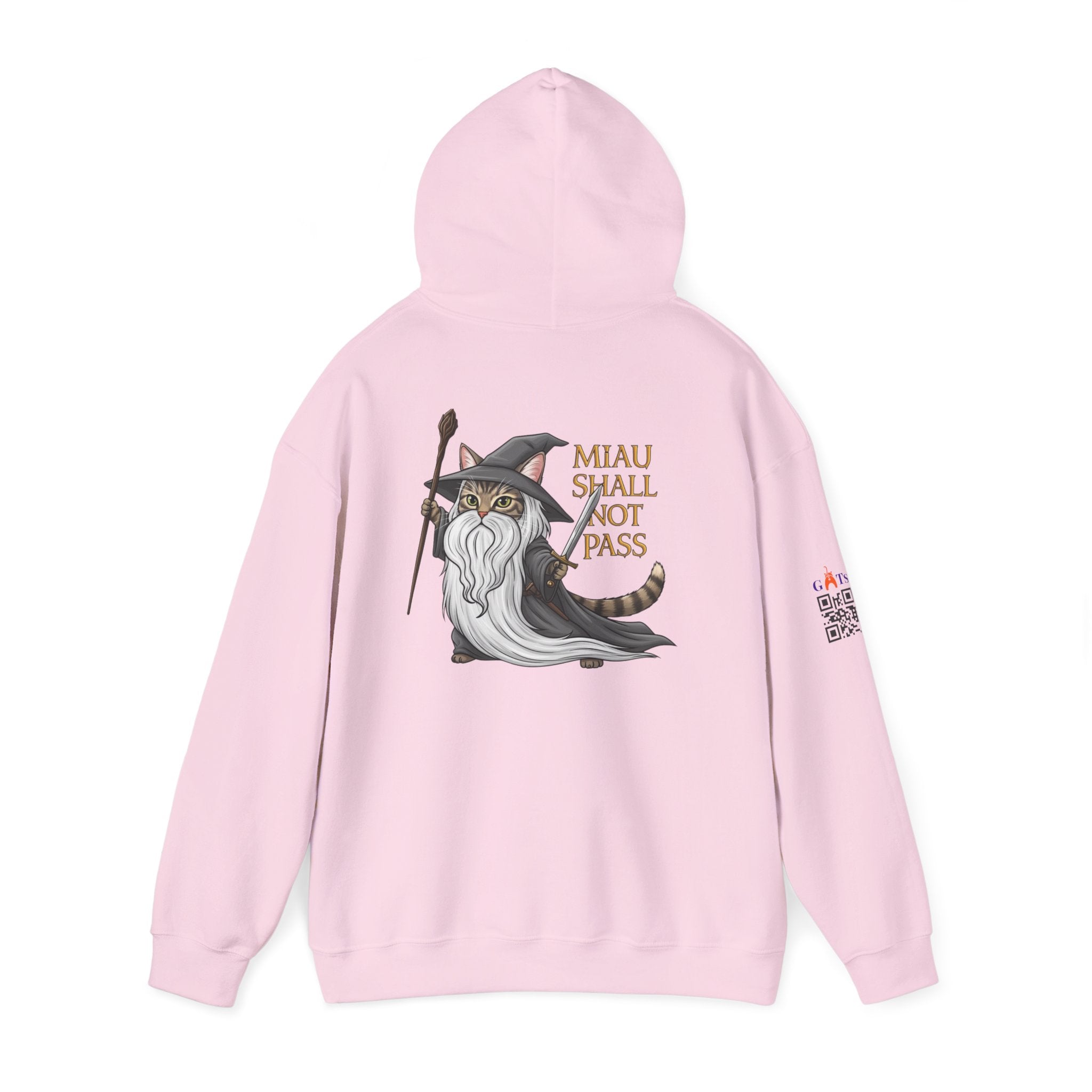 Hoodie Gandalf Miau – Miau Shall Not Pass