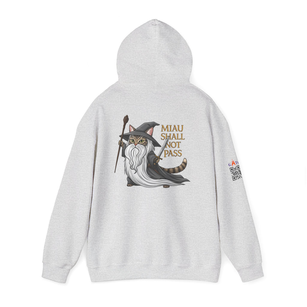 Hoodie Gandalf Miau – Miau Shall Not Pass