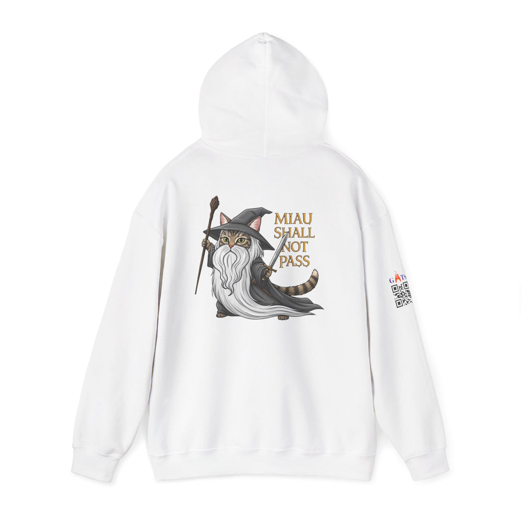 Hoodie Gandalf Miau – Miau Shall Not Pass