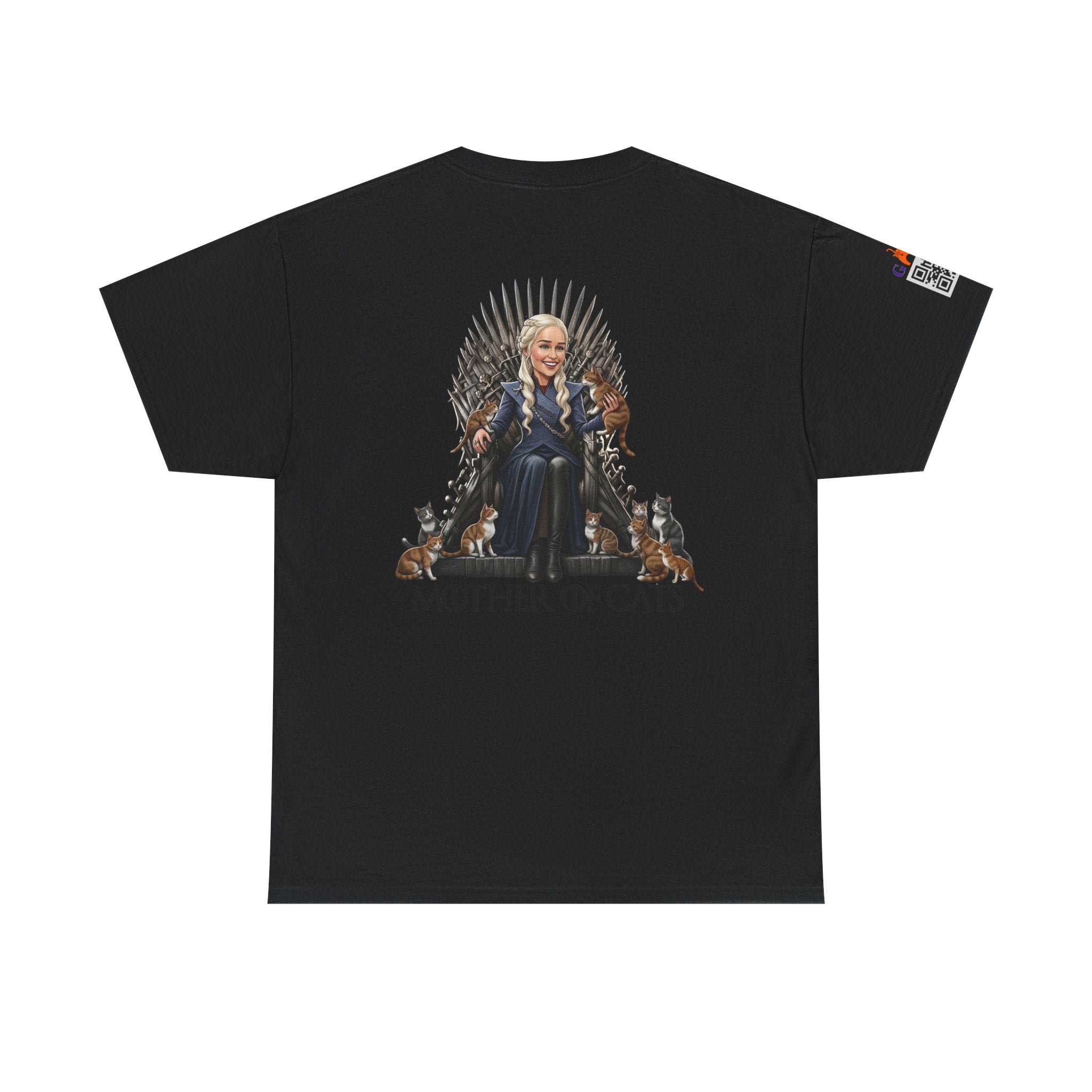 Polera The Mother of Cats – Reina del trono de pelos